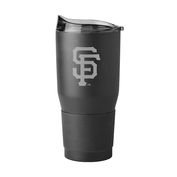 Logo Brands San Francisco Giants 30oz Etch Powdercoat Tumlber 525-S30PT-BLK-9 - main